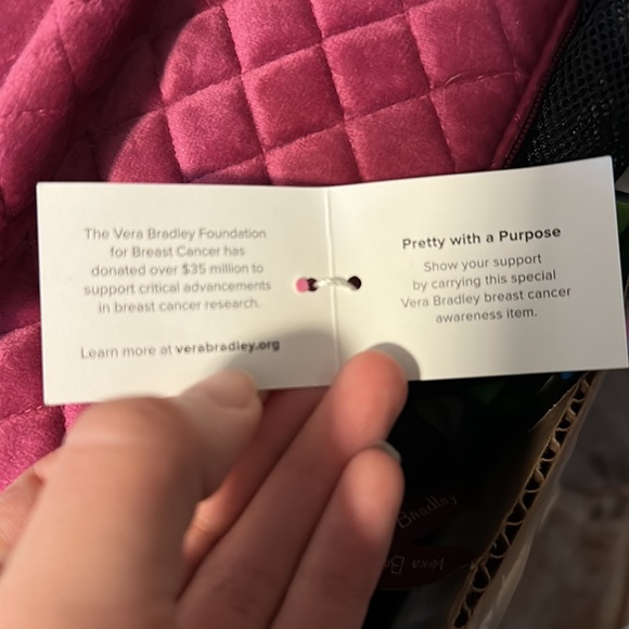 FINAL Vera Bradley Compact Organizer - Picture 7 of 12